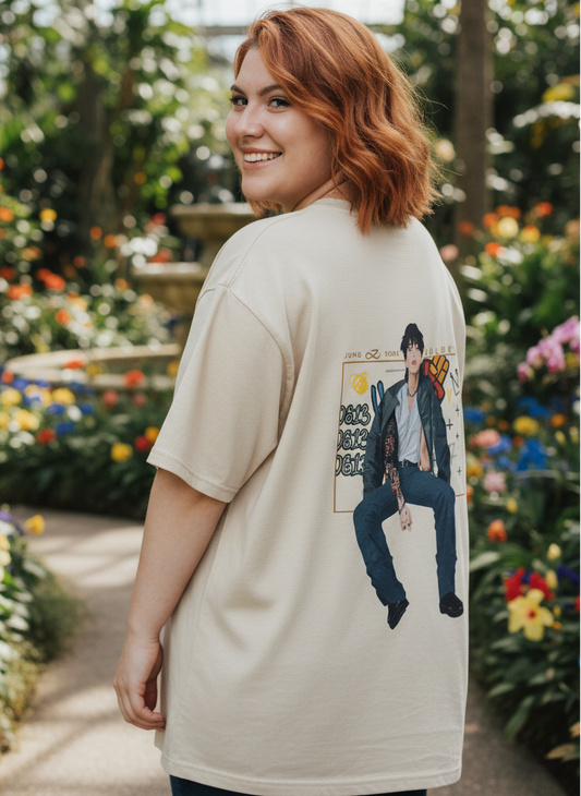 Camiseta Oversize Jung Kook BTS