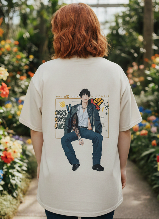 Camiseta Oversize Jung Kook BTS